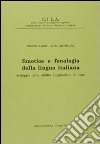 Fonetica e fonologia della lingua italiana libro