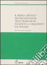 Il primo capitolo dei Promessi sposi nelle traduzioni inglesi di A. Colquhoun e di B. Penman