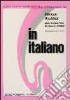 In italiano. Supplemento in rumeno libro