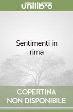 Sentimenti in rima libro