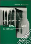 Contesti italiani. Guida per studenti e insegnanti libro di Pichiassi Mauro Zaganelli Giovanna