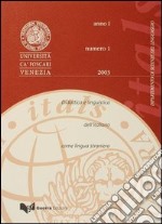 Itals. Didattica e linguistica dell'italiano come lingua straniera (2003). Vol. 1 libro