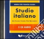 Studio italiano. An Italian course for beginners. CD Audio libro