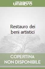 Restauro dei beni artistici libro