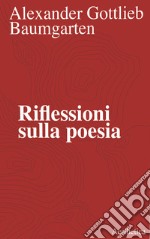 Riflessioni sulla poesia libro