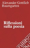 Riflessioni sulla poesia libro