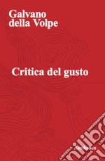 Critica del gusto libro