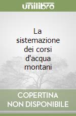 La sistemazione dei corsi d'acqua montani libro