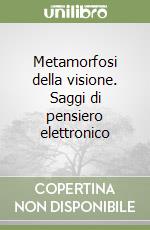 Metamorfosi della visione. Saggi di pensiero elettronico libro