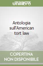 Antologia sull'American tort law