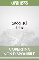 Saggi sul diritto libro