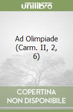 Ad Olimpiade (Carm. II, 2, 6) libro