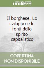 Il borghese. Lo sviluppo e le fonti dello spirito capitalistico libro