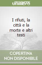 I rifiuti, la città e la morte e altri testi libro