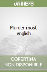 Murder most english