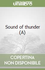Sound of thunder (A) libro