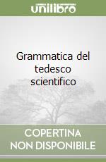 Grammatica del tedesco scientifico