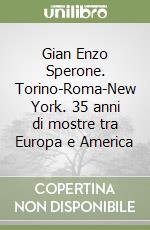 Gian Enzo Sperone. Torino-Roma-New York. 35 anni di mostre tra Europa e America libro