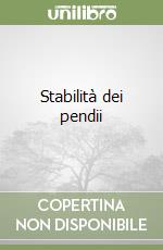 Stabilità dei pendii