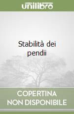 Stabilità dei pendii libro