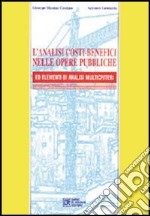 L'analisi costi-benefici nelle opere pubbliche ed elementi di analisi multicriteri libro