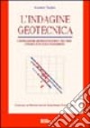 L'indagine geotecnica libro
