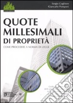 Quote millesimali di proprietà libro