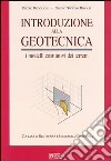 Introduzione alla geotecnica. i modelli costitutivi dei terreni libro