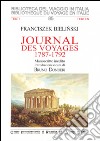 Journal des voyages, 1787-1792. Manoscritto inedito. Ediz. italiana e francese libro