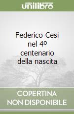 Federico Cesi nel 4º centenario della nascita