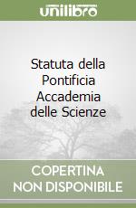 Statuta della Pontificia Accademia delle Scienze libro