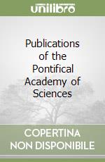 Publications of the Pontifical Academy of Sciences libro