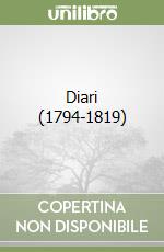 Diari (1794-1819) libro