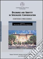 Discourse and identity in specialized communication Conference proceedings libro