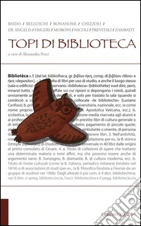 Topi di biblioteca libro