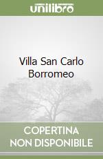 Villa San Carlo Borromeo libro