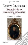 Elementi di diritto costituzionale 1797 libro