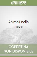 Animali nella neve libro