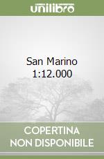 San Marino 1:12.000 libro