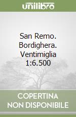 San Remo. Bordighera. Ventimiglia 1:6.500 libro