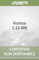 Vicenza 1:12.000 libro