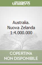 Australia. Nuova Zelanda 1:4.000.000 libro