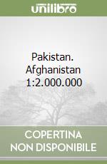 Pakistan. Afghanistan 1:2.000.000 libro