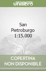 San Pietroburgo 1:15.000 libro