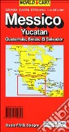 Messico. Yucatan. Guatemala. Belize. El Salvador 1:2.500.000 libro