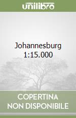 Johannesburg 1:15.000 libro