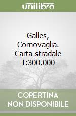 Galles, Cornovaglia. Carta stradale 1:300.000 libro