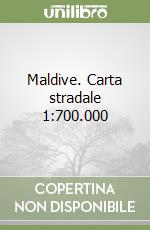 Maldive. Carta stradale 1:700.000 libro