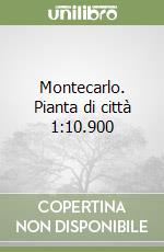 Montecarlo. Pianta di città 1:10.900 libro