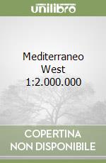 Mediterraneo West 1:2.000.000 libro